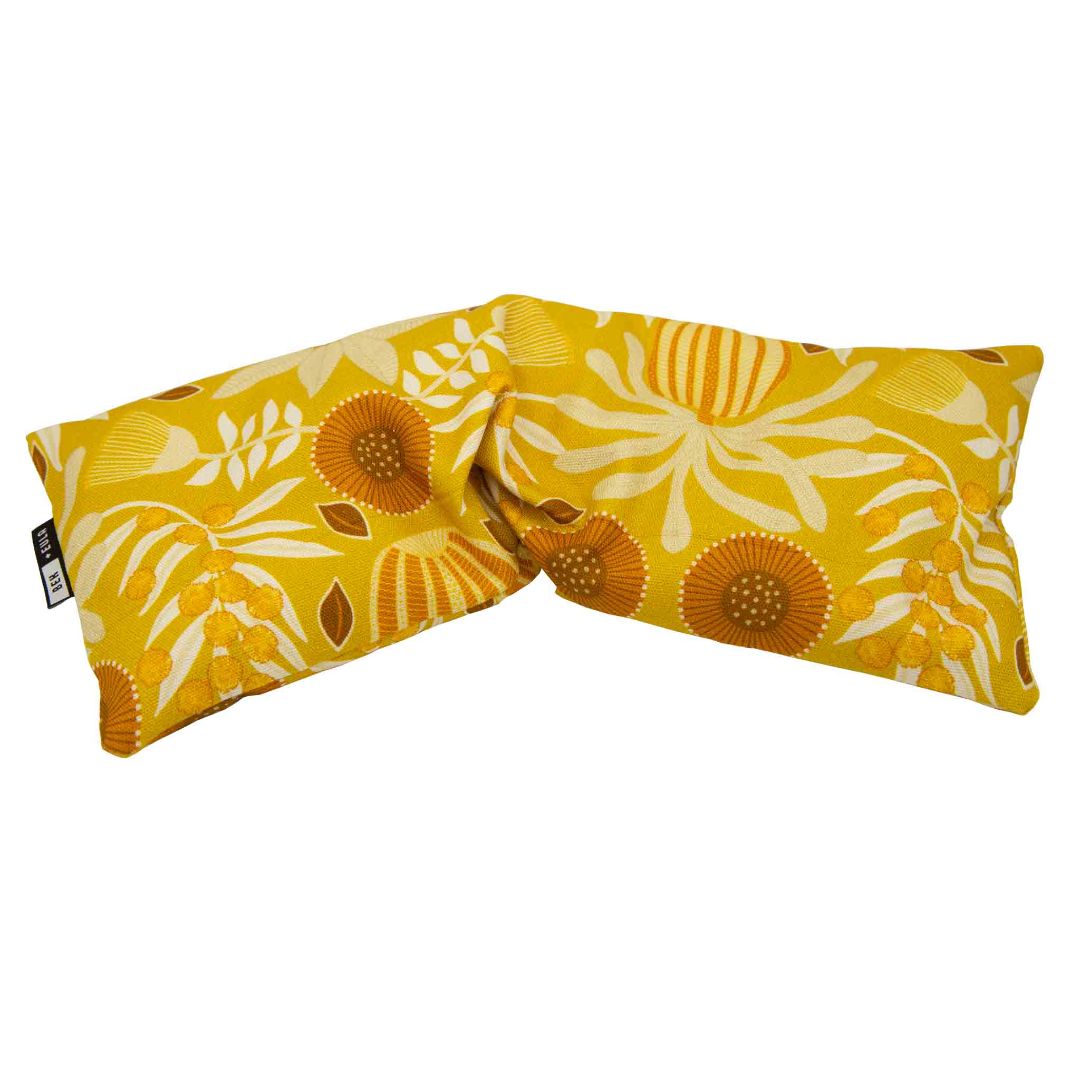 Bek + Eula Large Heat Pack, Mustard Wattle Large