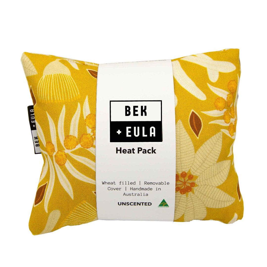 Bek + Eula Large Heat Pack, Mustard Wattle Large