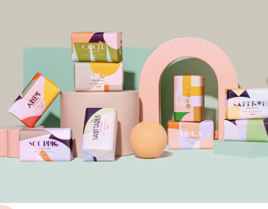Fleur Darling Astrology Cleansing Bars, Aries 200g