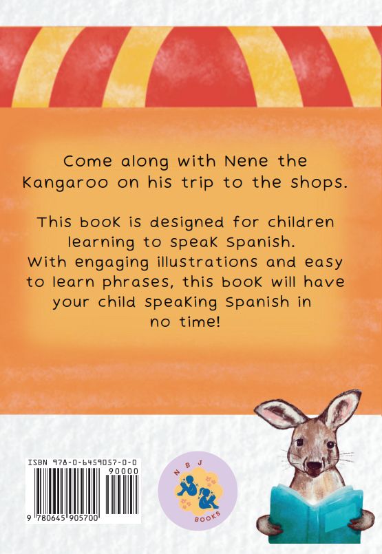 NBJ Books Nene va de compras, Language - Spanish