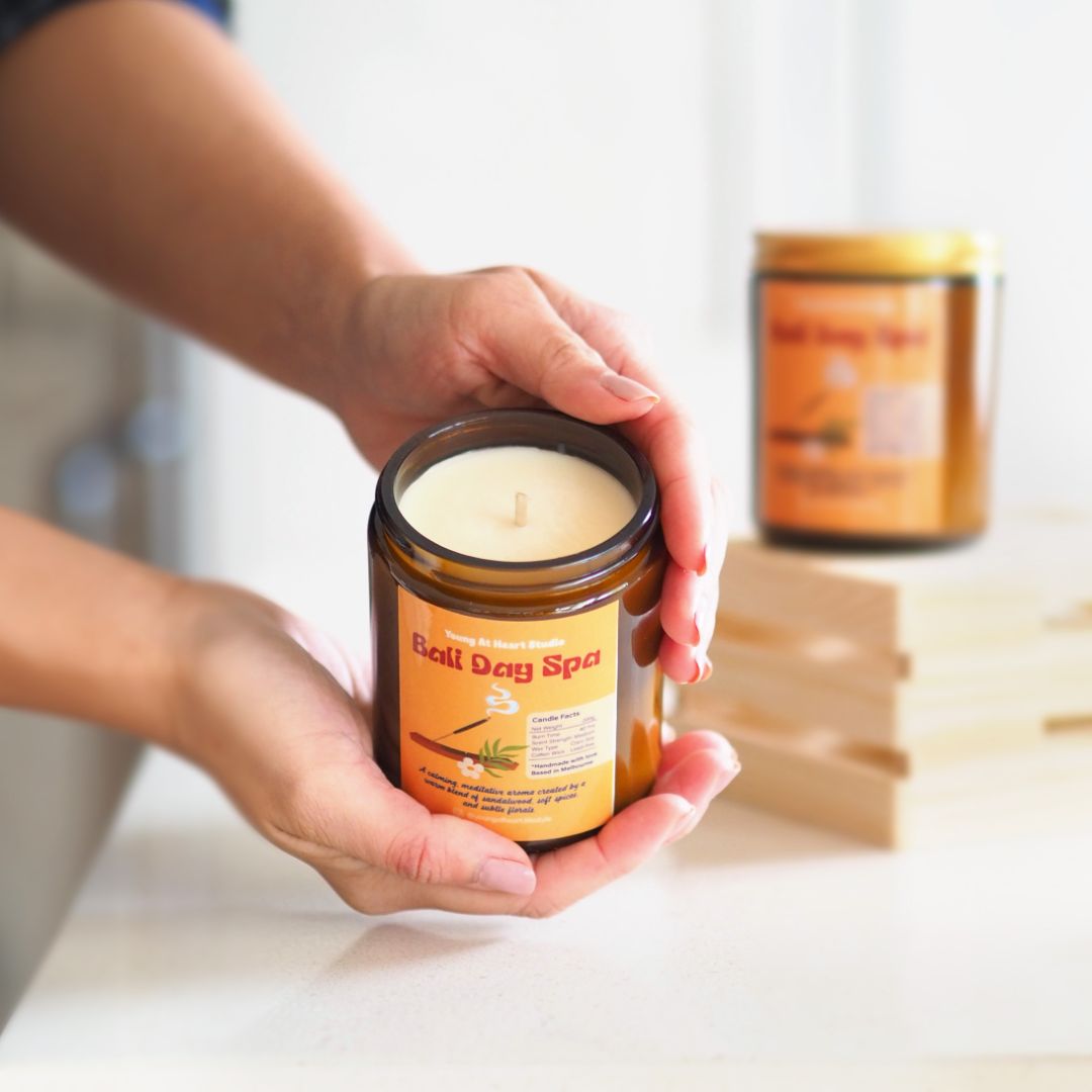 Young At Heart Studio Bali Day Spa Candle