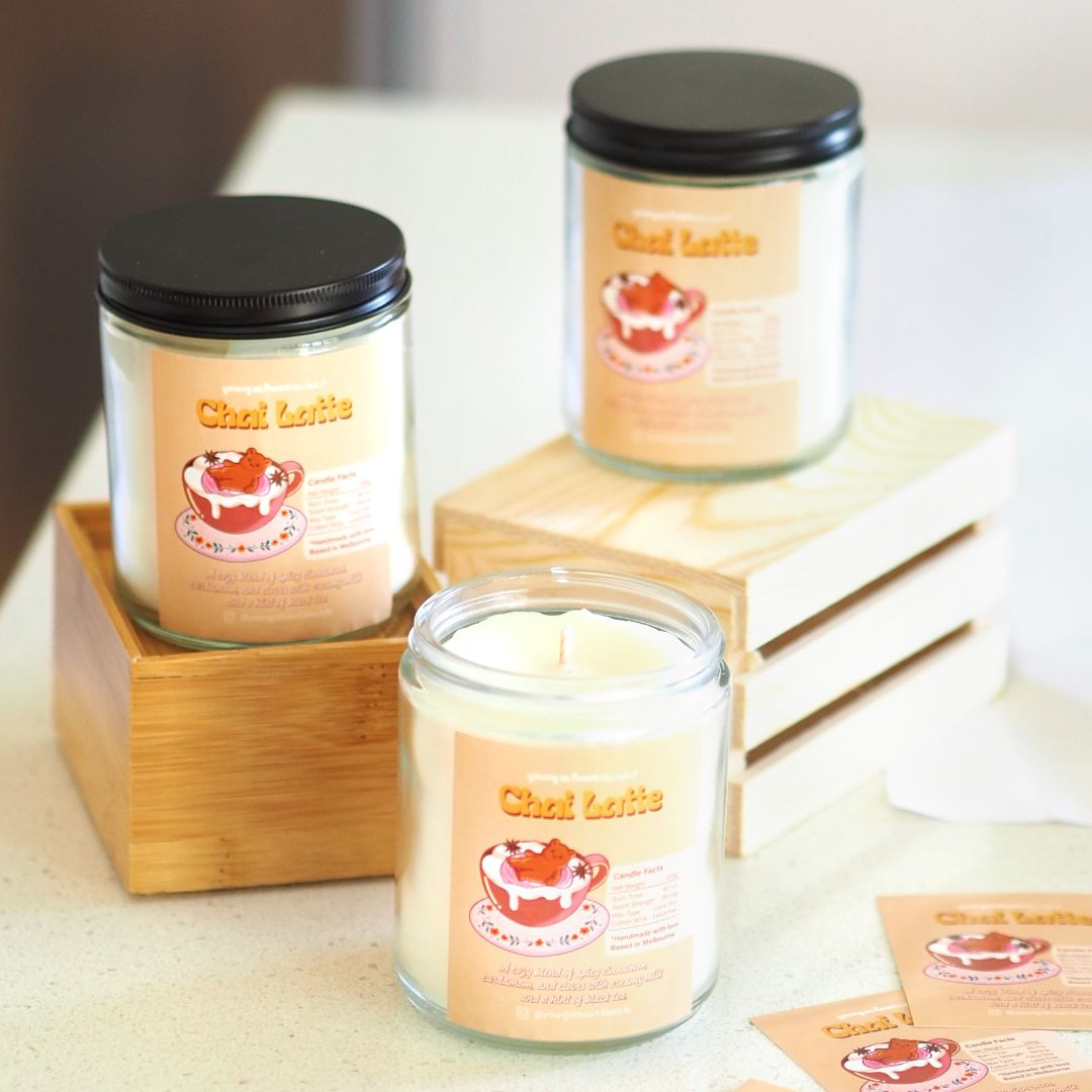 Young At Heart Studio Chai Latte Candle