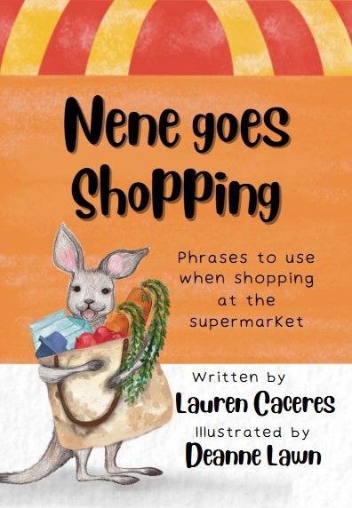 NBJ Books Nene goes shopping, Language - English