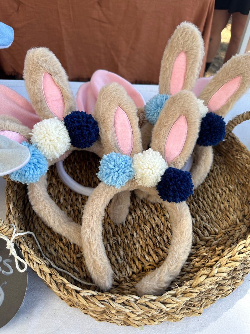 Easter Bunny Pom Pom Ears | P and P Pompom