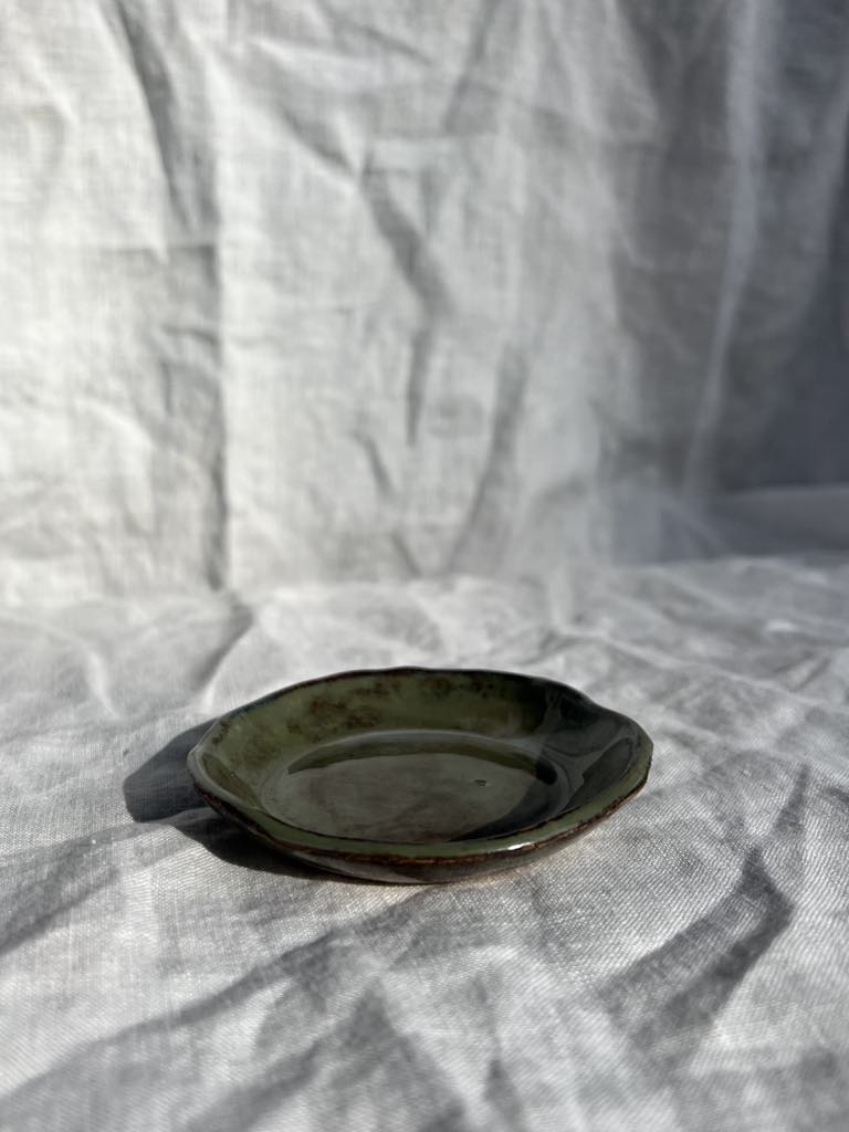 Rainbows & Rivers Moss Ring Dish, Green