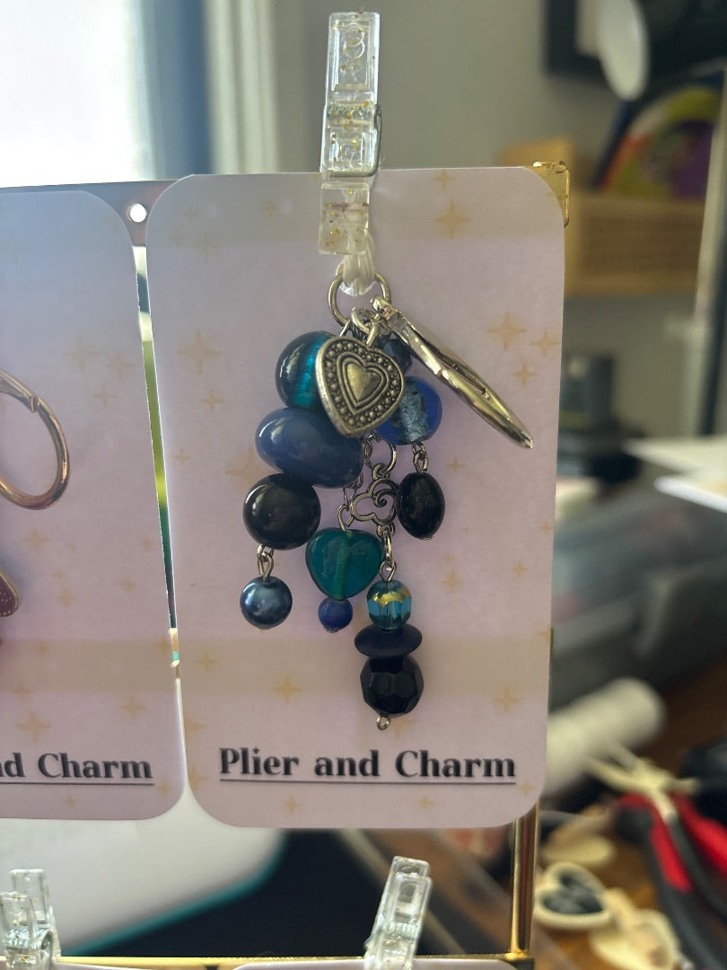Plier and charm Jewelry & Accessories, Blue Medium