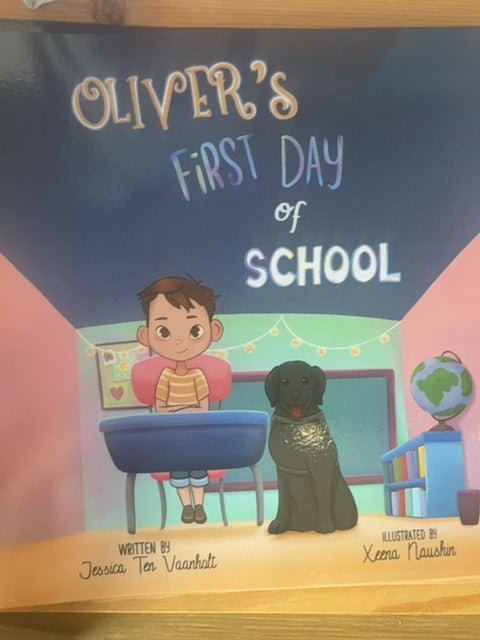 Sensory Bookshelf Oliver’s First Day of School