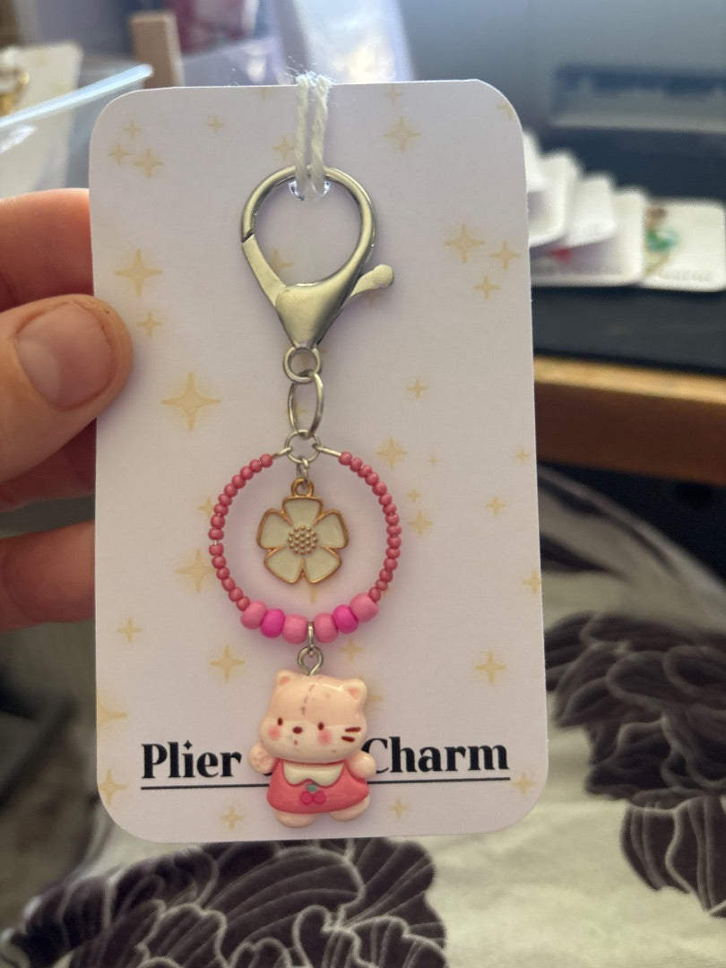 Plier and charm Jewelry & Accessories, Pink Small