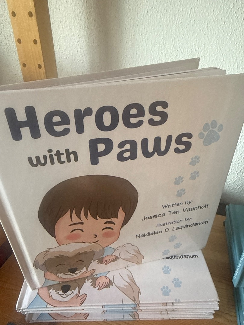 Sensory Bookshelf Heroes with Paws