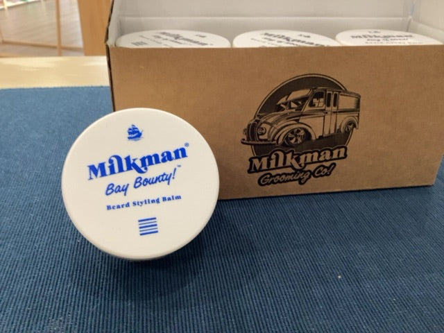 Milkman Beard styling balm, Bay Bounty Small