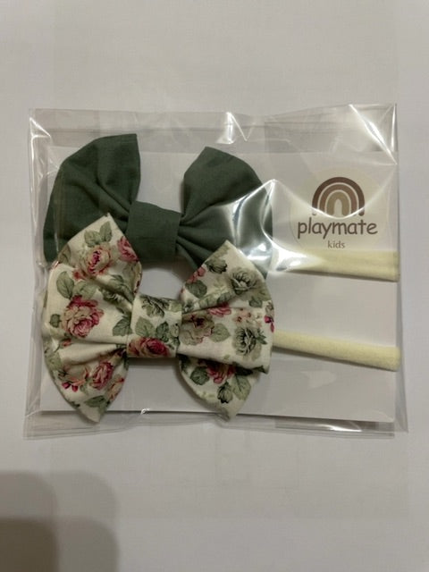 Playmate Head bands twin pack, Multi One size