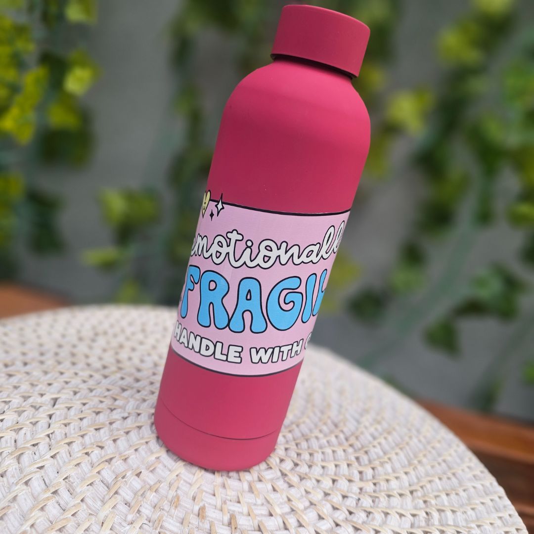 Creations by Julietta Drink Bottle - Emotional, Fuschia