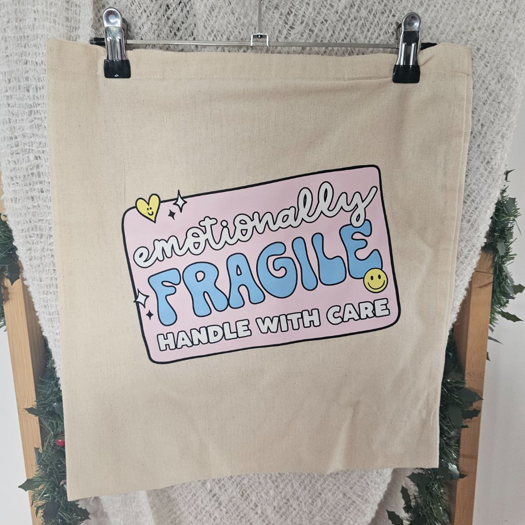 Creations by Julietta Tote Bag - Emotionally Fragile