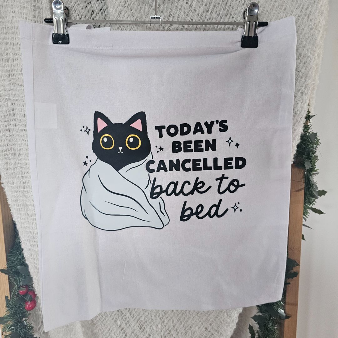 Creations by Julietta Tote Bag - Cancelled Cat