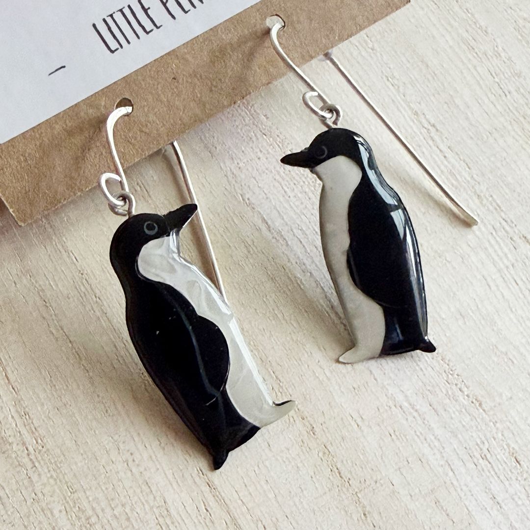 Lacroz & Co. Designs Little Penguin Earrings