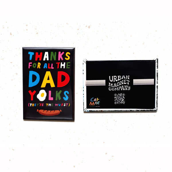 Urban Magnet Co Dad Yolks Magnet