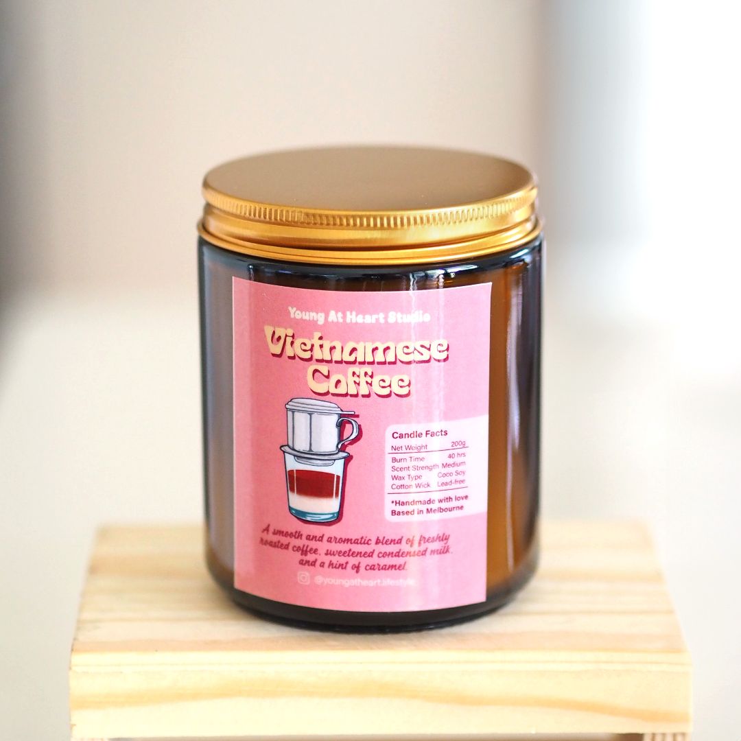 Young At Heart Studio Vietnamese Coffee Candle