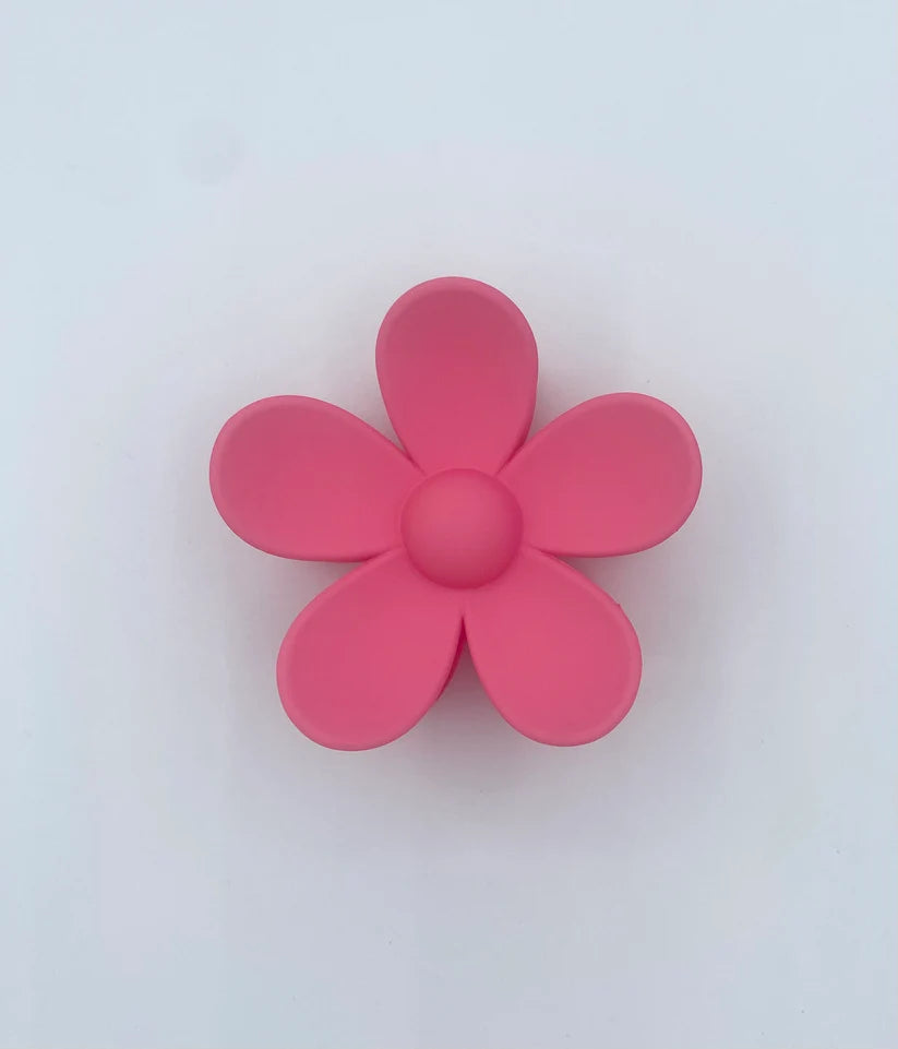 Made By Lyss Flower Hairclaw,  Pink