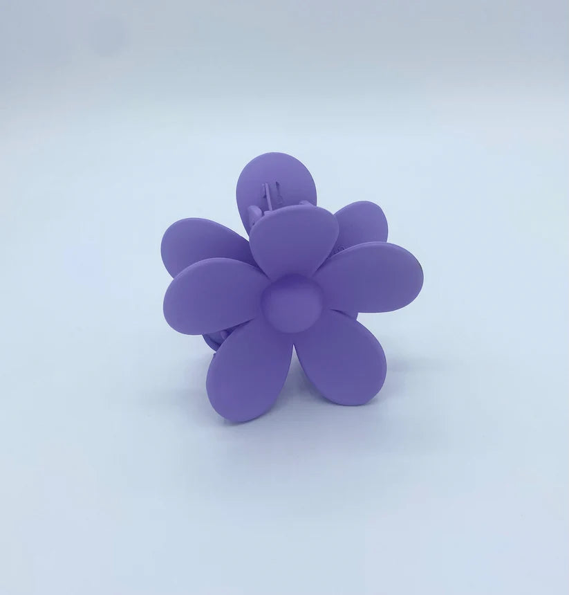 Made By Lyss Flower Hairclaw,  Purple