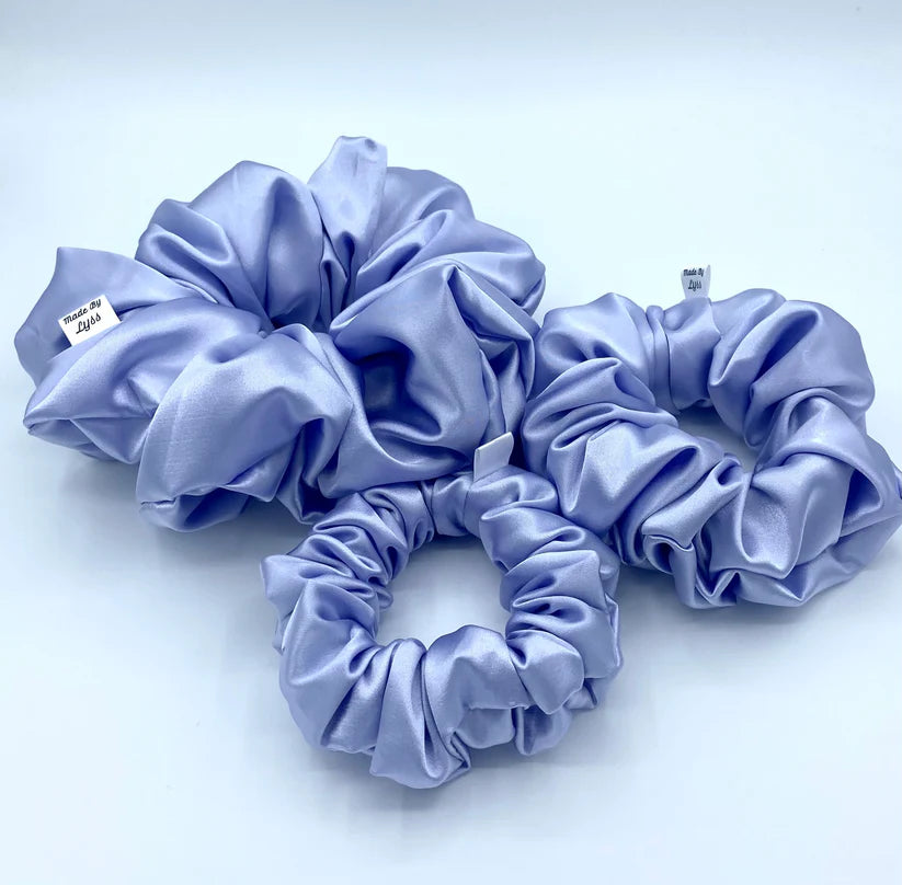 Made By Lyss Satin Scrunchie,  Lavender Large