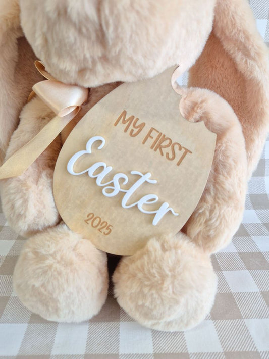 My First Easter Plaque | AXN Laser Creations