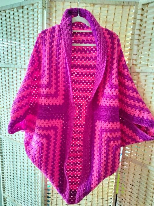 Carmah Designs Springtime Bliss Snuggle Cardigan,  Pink Free Size