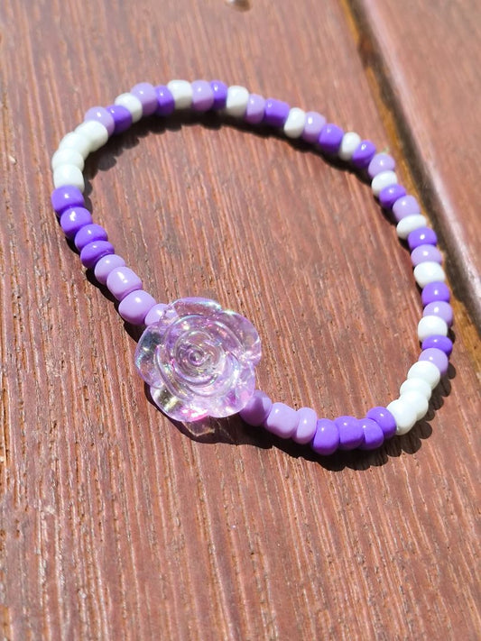 Creating Shananigens Mixed Purple Bracelets,  Purple