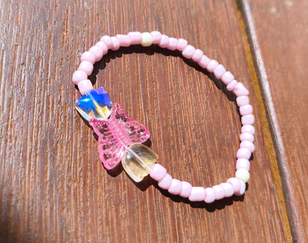 Creating Shananigens Mixed Pink Bracelets,  Pink