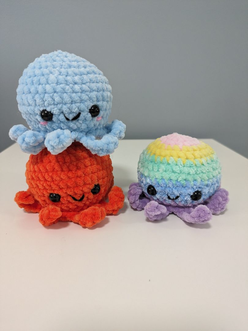 Mon Ami Crochet Octopus Crochet Plushie