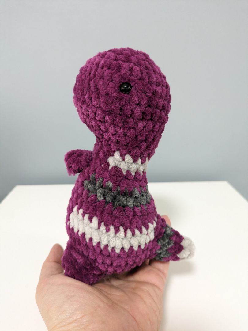 Mon Ami Crochet T-rex Crochet Plushie