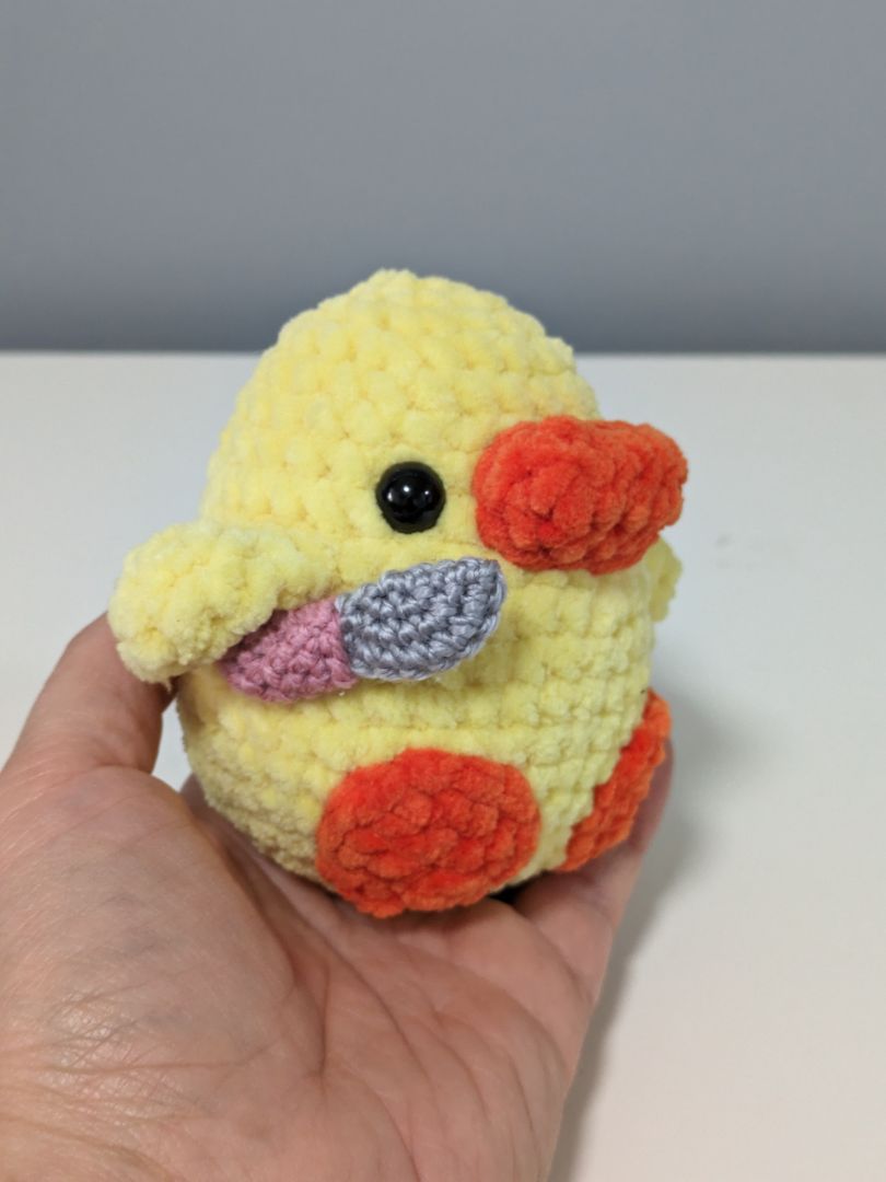 Mon Ami Crochet Duckie Crochet Plushie