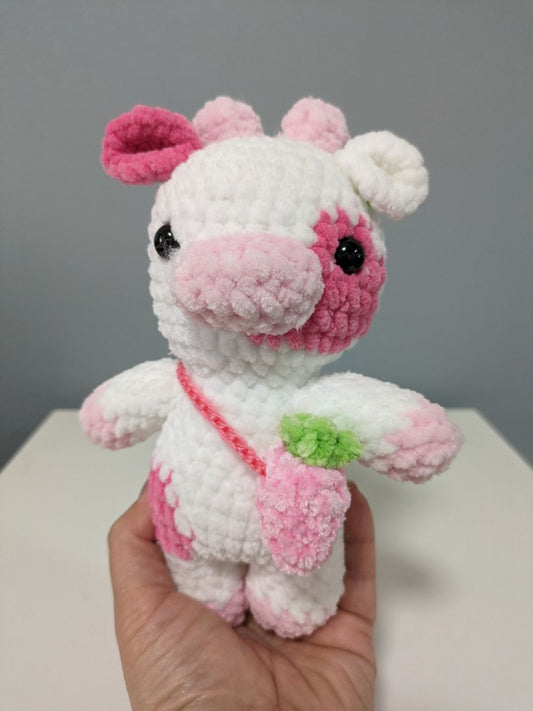 Mon Ami Crochet Fruity Cow Crochet Plushie