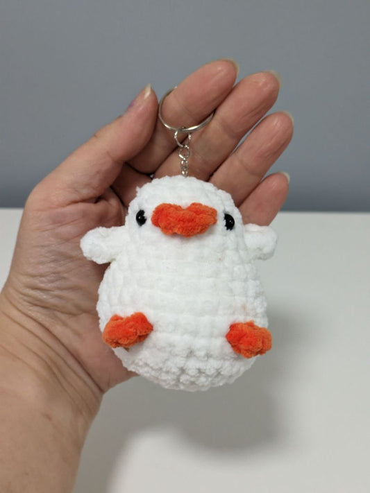 Mon Ami Crochet Duckie Crochet Keyring