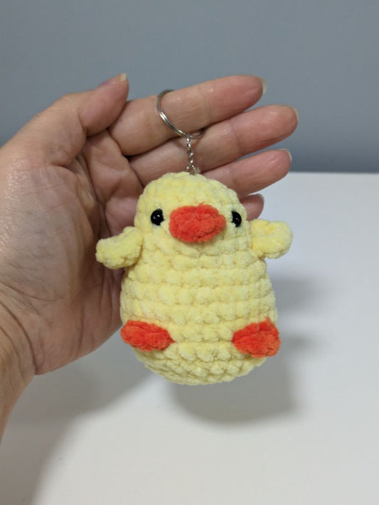 Mon Ami Crochet Duckie Crochet Keyring