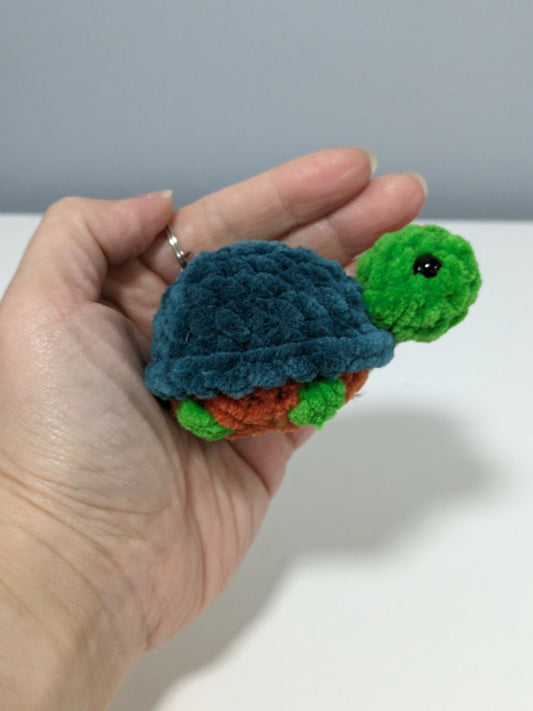 Mon Ami Crochet Turtle Crochet Keyring