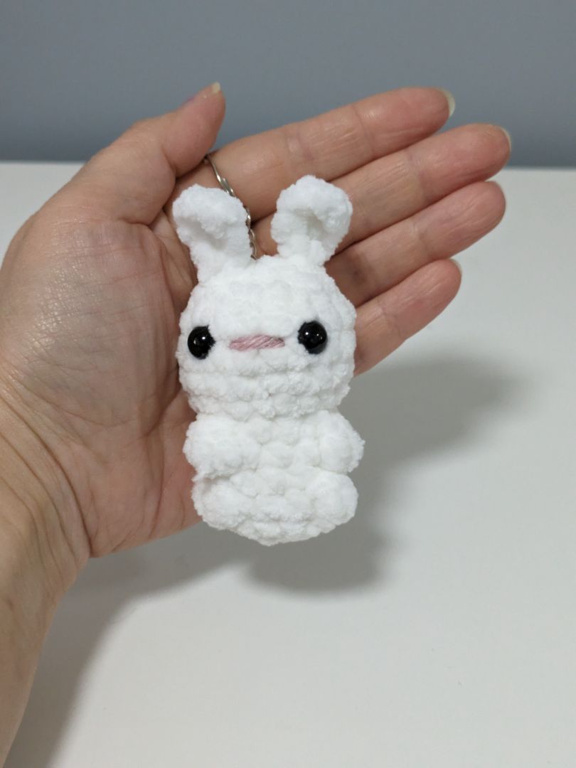 Mon Ami Crochet Rabbit Crochet Keyring