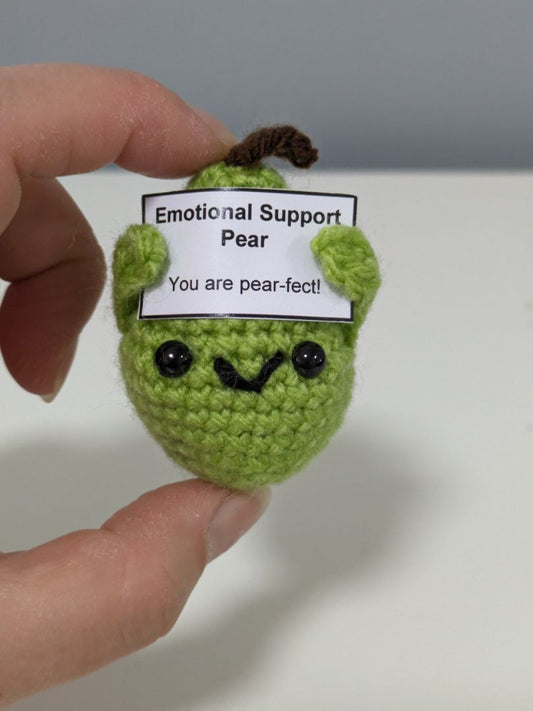 Mon Ami Crochet Emotional Support Pear