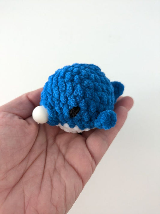 Mon Ami Crochet Whale Crochet Squishy