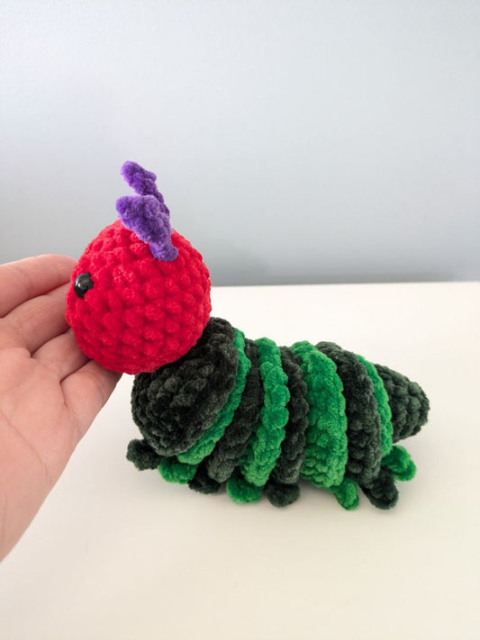Mon Ami Crochet Caterpillar Crochet Fidget Toy