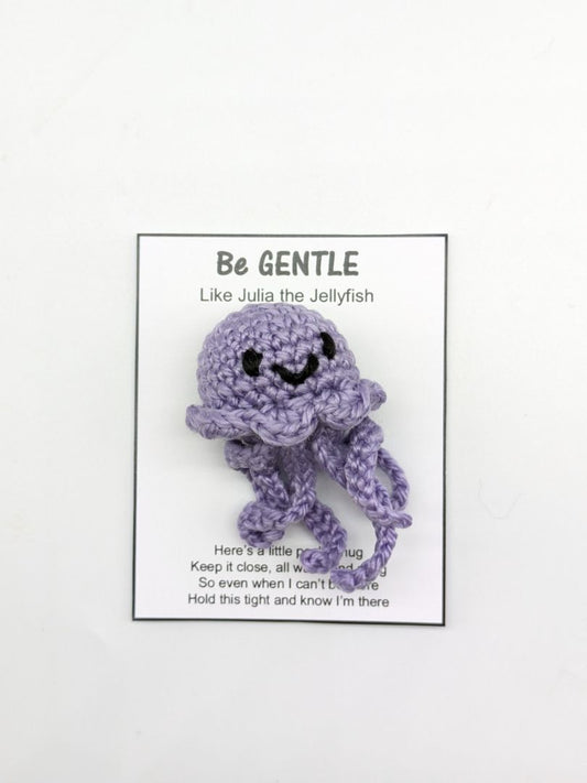 Mon Ami Crochet Pocket Hug Jellyfish