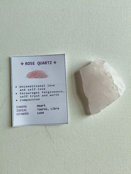 CasaDellaGemma Rose Quartz Cluster,  Pink 5cm x 3/4cm