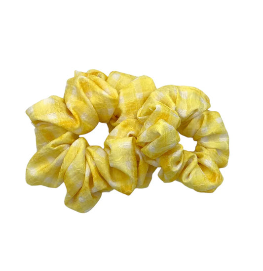Made By Lyss Clara Scrunchie,  Yellow Regular