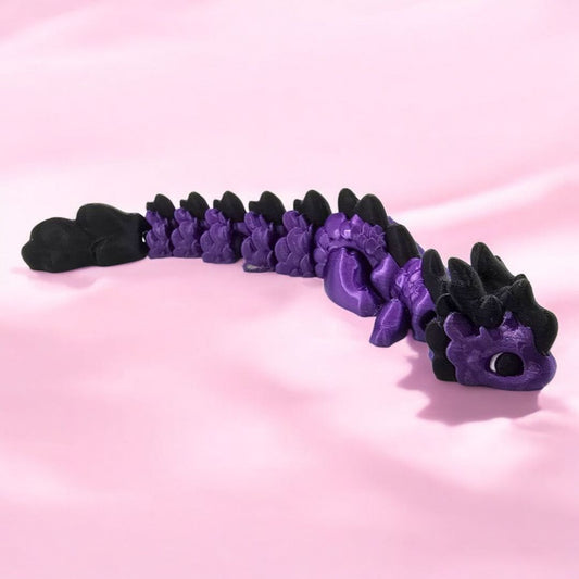 3d Cloud Dragon - Purple,  Purple