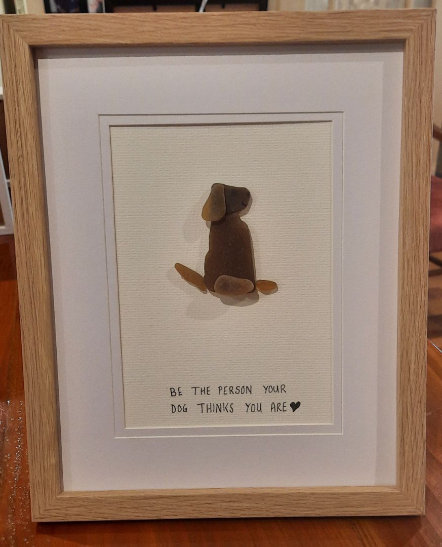 Diartwork Gift Voucher,  Timber frame. 27.2 cm x 25 cm