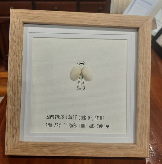 Diartwork Gift Voucher,  Timber frame. 32.6 cm x 22.5 cm