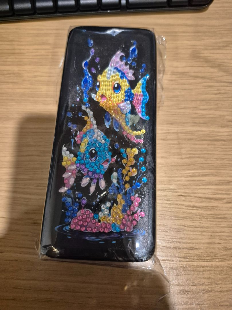 Seahorse Creations AU Glasses Cases - Fish,  black
