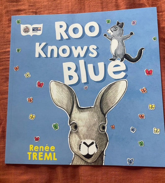 Thrifted Stories Roo knows blue