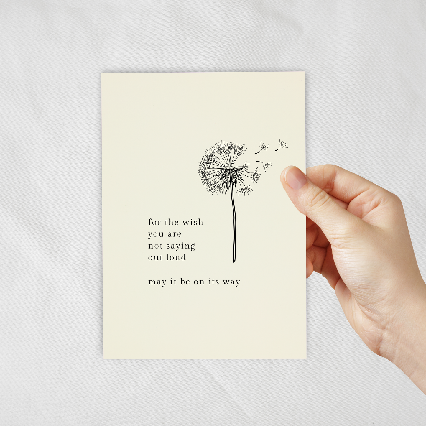 Wish - Thoughtful All-Occasion Wish Card by Sprinkle Press