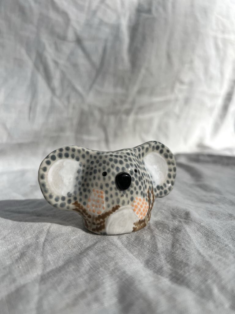 Rainbows & Rivers Ceramic Koala - Banksia,  Grey