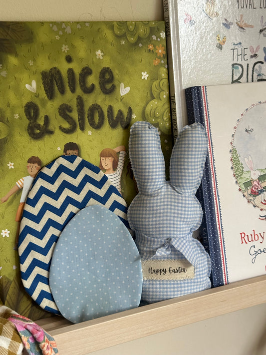 Large Reusable Fabric Easter Egg